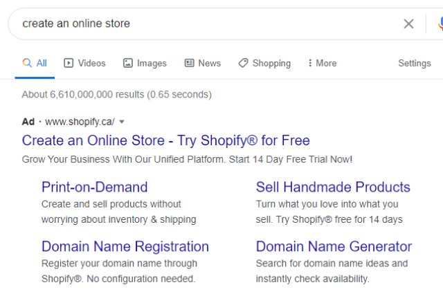 Shopify Google Ads Campaigns