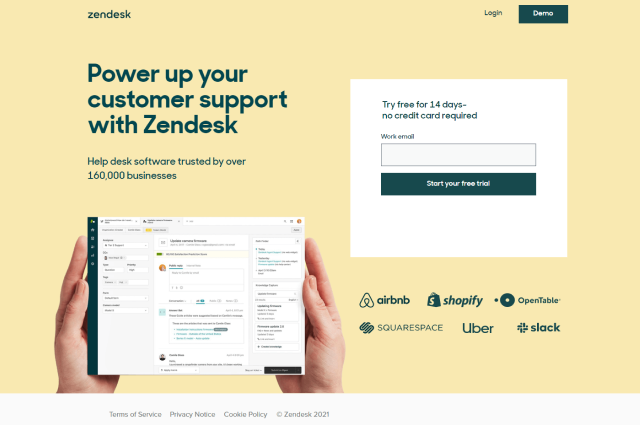 Zendesk Google ads campaigns