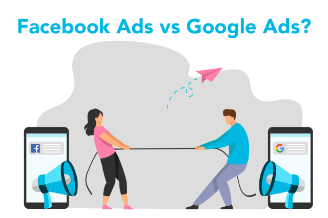 quảng cáo google và facebook
