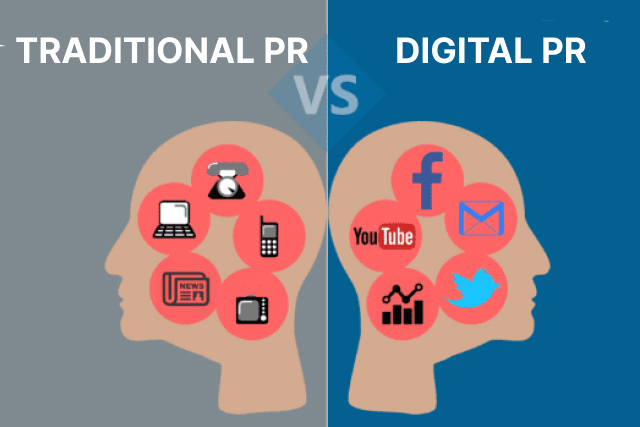 Digital PR and Traditional PR
