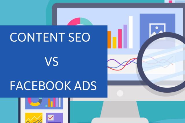 seo content and facebook ads